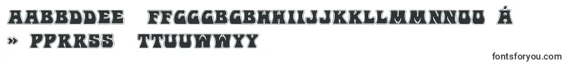フォントHippocketacad – ヨルバ文字