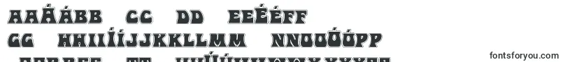 フォントHippocketacad – ゲール文字