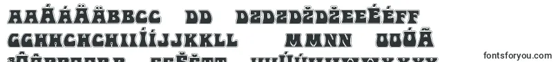 フォントHippocketacad – スロバキアのフォント
