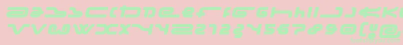 FrozenDogTreats Font – Green Fonts on Pink Background