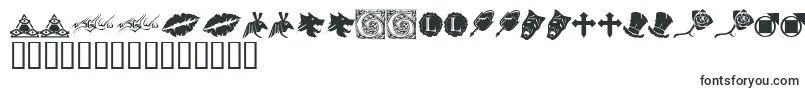 WwvampireDingbats-Schriftart – estnische Schriften