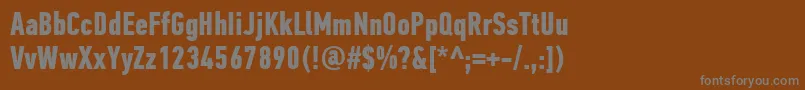 Подробнее о шрифте PfdintextcompproBold Шрифт PfdintextcompproBold – серые шрифты на коричневом фоне