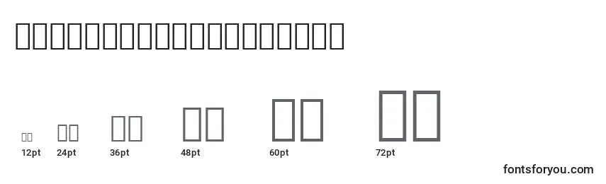 NokiaPureTextLightT Font Sizes