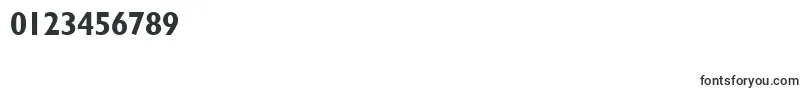 GimletcondsskBold Font – Fonts for Numbers and Digits