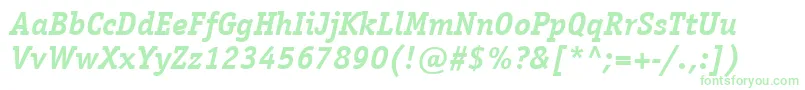 ItcOfficinaSerifLtBoldItalic Font – Green Fonts