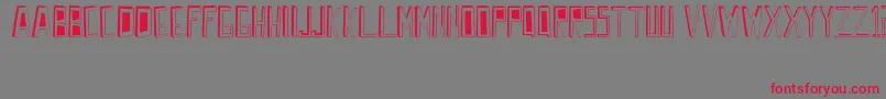 WrongPerspective Font – Red Fonts on Gray Background