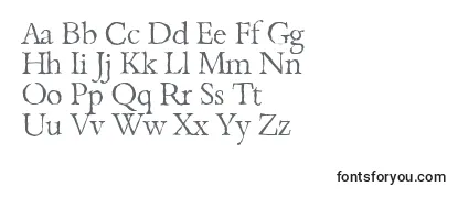 BambergantiqueLightRegular Font