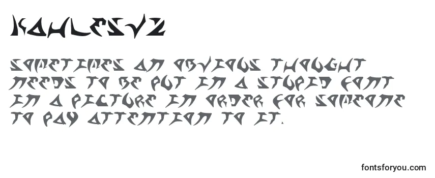 Kahlesv2 Font
