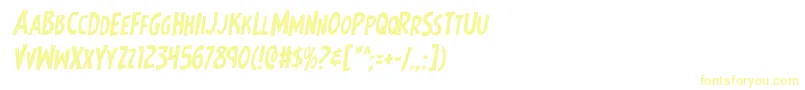 Earthsmightiestrotal Font – Yellow Fonts