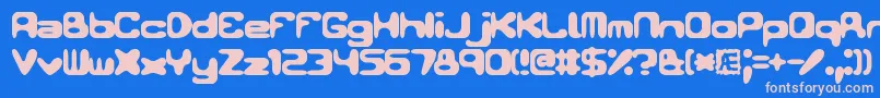 Lisätietoja Conduit2-fontista Conduit2-fontti – vaaleanpunaiset fontit sinisellä taustalla