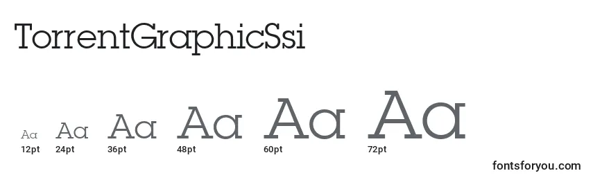 TorrentGraphicSsi Font Sizes