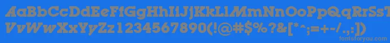 Подробнее о шрифте LugaadBold Шрифт LugaadBold – серые шрифты на синем фоне
