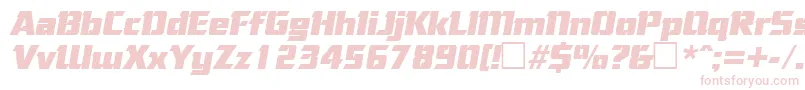 CorneredItalic Font – Pink Fonts