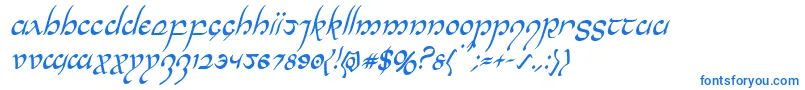 Halfelvencondital Font – Blue Fonts