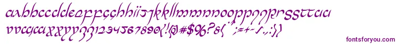 Halfelvencondital Font – Purple Fonts