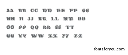 Review of the Dsradainlinec Font