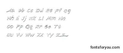 ArilonShadowItalic Font