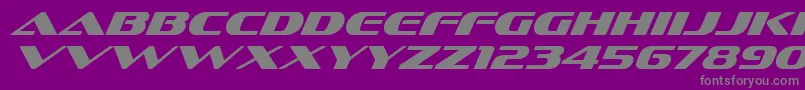 Lisätietoja SofachromeRgIt-fontista SofachromeRgIt-fontti – harmaat kirjasimet violetilla taustalla