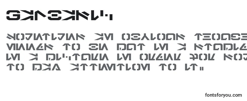 Обзор шрифта Galbasic