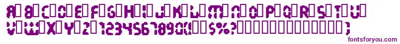 Police InterstellarHarddrive – polices violettes