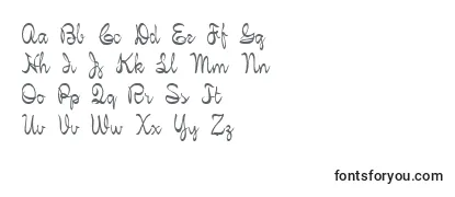 Schriftart FigaroScript