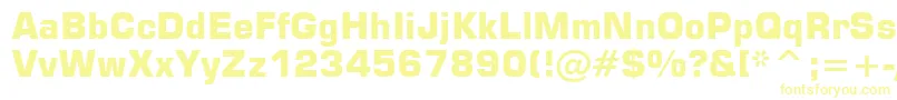 Square721BoldBt Font – Yellow Fonts