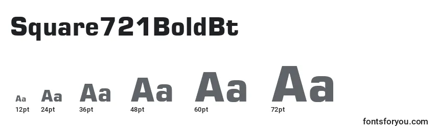 Square721BoldBt Font Sizes