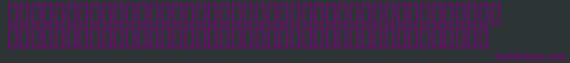 Alfonsowhiteheadsh Font – Purple Fonts on Black Background