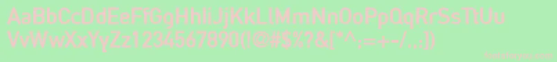 En savoir plus sur la police Abweb Police Abweb – polices roses sur fond vert