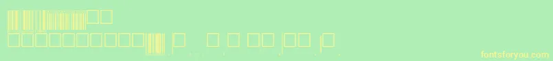 More about V200010 Font V200010 Font – Yellow Fonts on Green Background