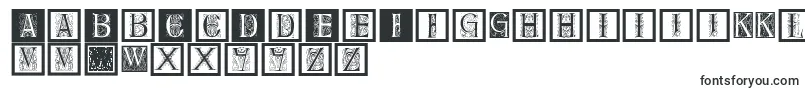 Шрифт Delitzschcaps – пасхальные шрифты