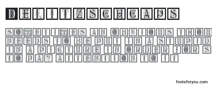 Delitzschcaps Font