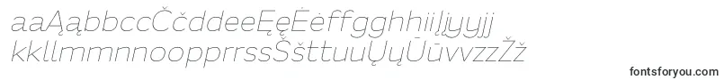 Fortheenas01Italic Font – Lithuanian Fonts