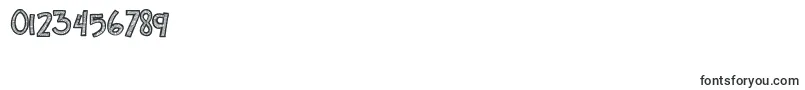Kbzipadeedoodah Font – Fonts for Numbers and Digits