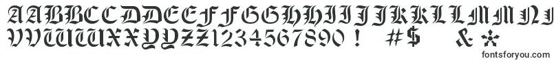 フォントOldeStencil – フォント装飾