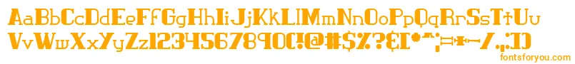 More about Clasict1 Font Clasict1 Font – Orange Fonts on White Background