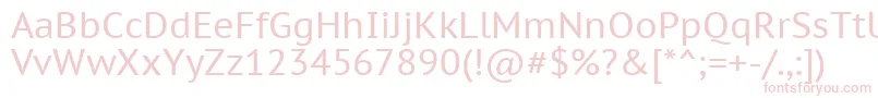 Ptc55f Font – Pink Fonts on White Background