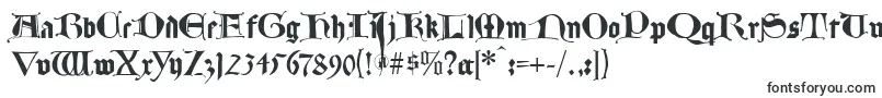 Lombardplattfuss-Schriftart – Schriftarten, die mit L beginnen
