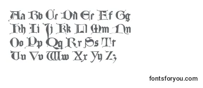 Lombardplattfuss Font