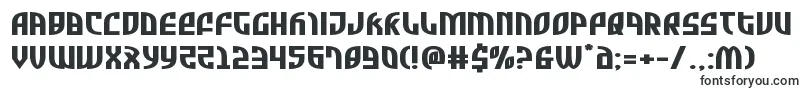Шрифт Zoneriderxtraexpand – фигурные шрифты