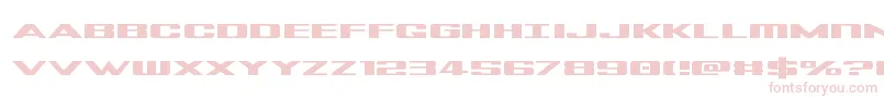 Tigersharkexpand Font – Pink Fonts on White Background