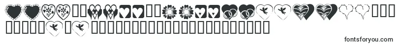 KrHeartiness-fontti – hausan fontit