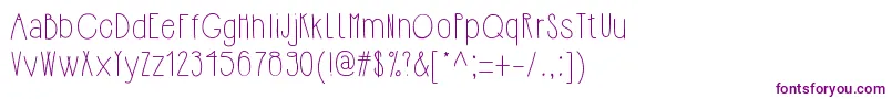 Hipsterishfontnormal Font – Purple Fonts