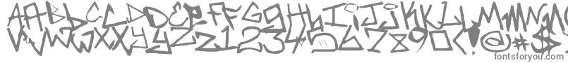 NewUnicode Font – Gray Fonts on White Background