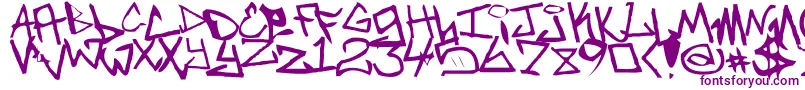NewUnicode Font – Purple Fonts on White Background