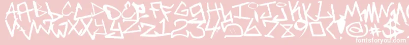 NewUnicode Font – White Fonts on Pink Background