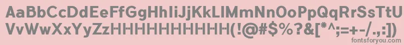 Подробнее о шрифте FlamanteSecaBoldFfp Шрифт FlamanteSecaBoldFfp – серые шрифты на розовом фоне