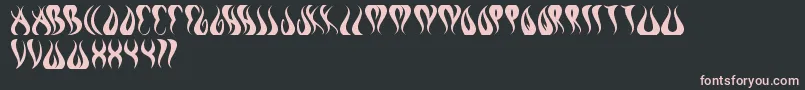 Eternalflame Font – Pink Fonts on Black Background