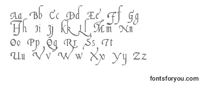 Review of the ItalianCursive16thC Font