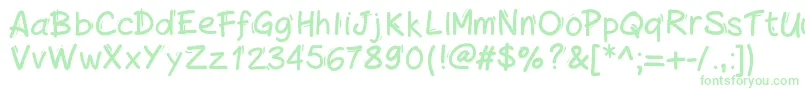 Handylinedfont Font – Green Fonts